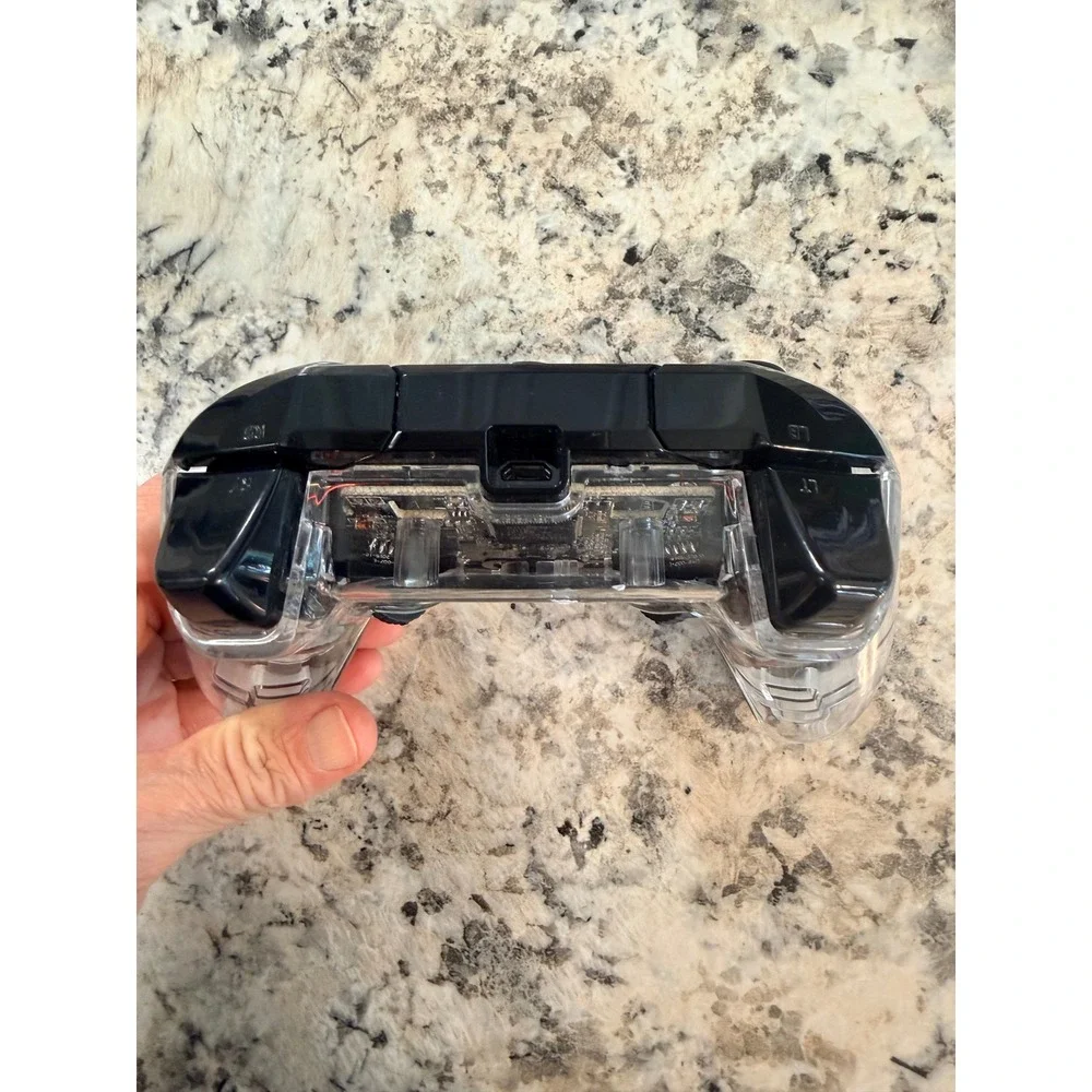 PDP Afterglow Prismatic Wired Controller for Xbox One PC Clear 048-007